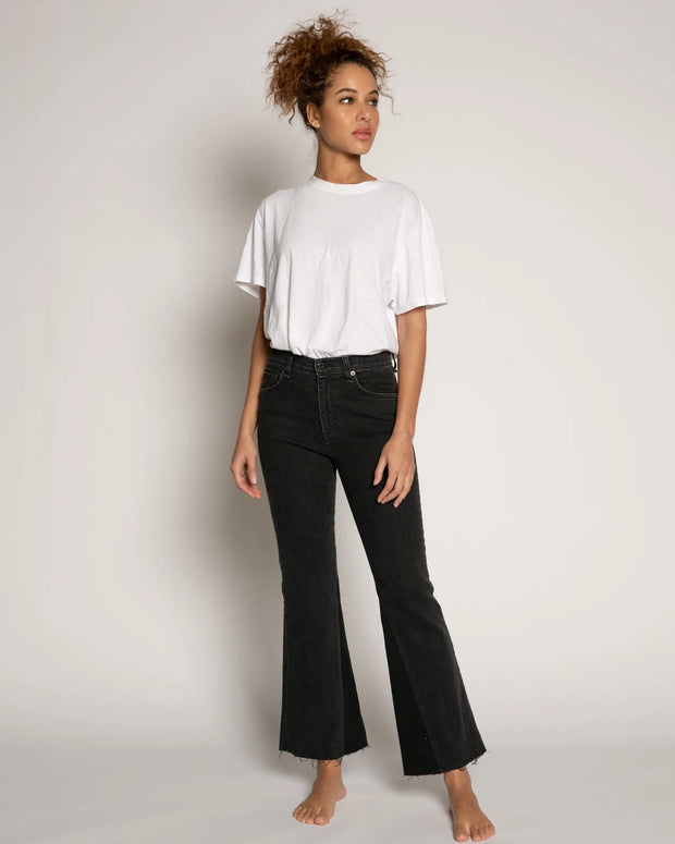 Askk NY Cropped wide leg - the geek Askk - Black Womens jeans 