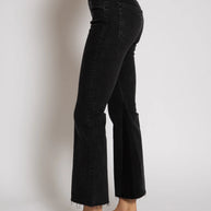 Askk NY Cropped wide leg - the geek Askk - Black Womens jeans 