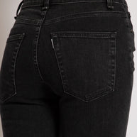 Askk NY Cropped wide leg - the geek Askk - Black Womens jeans 