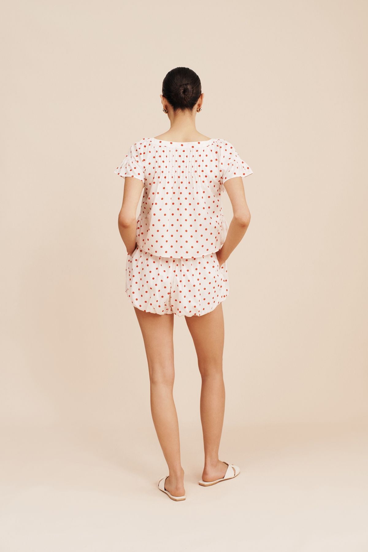 Aurelia Short | Petite Polka Dot