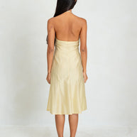 Belle The Label Flore Dress in Honey, Butter Yellow Sundress