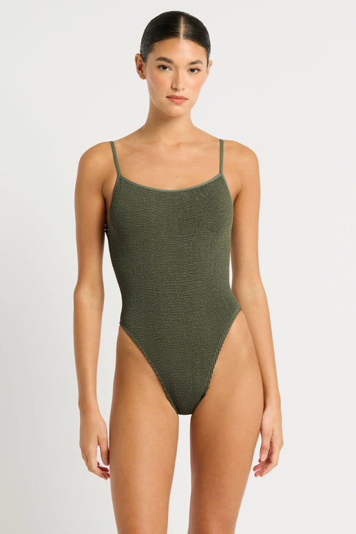 bond-eye low palace one piece  eco crinkle one size 