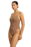 Bond-eye low back Palace one piece swimsuit - one size swimsuit - beige one piece swim 