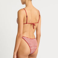 Anisha Brief in Rooibos Stripe