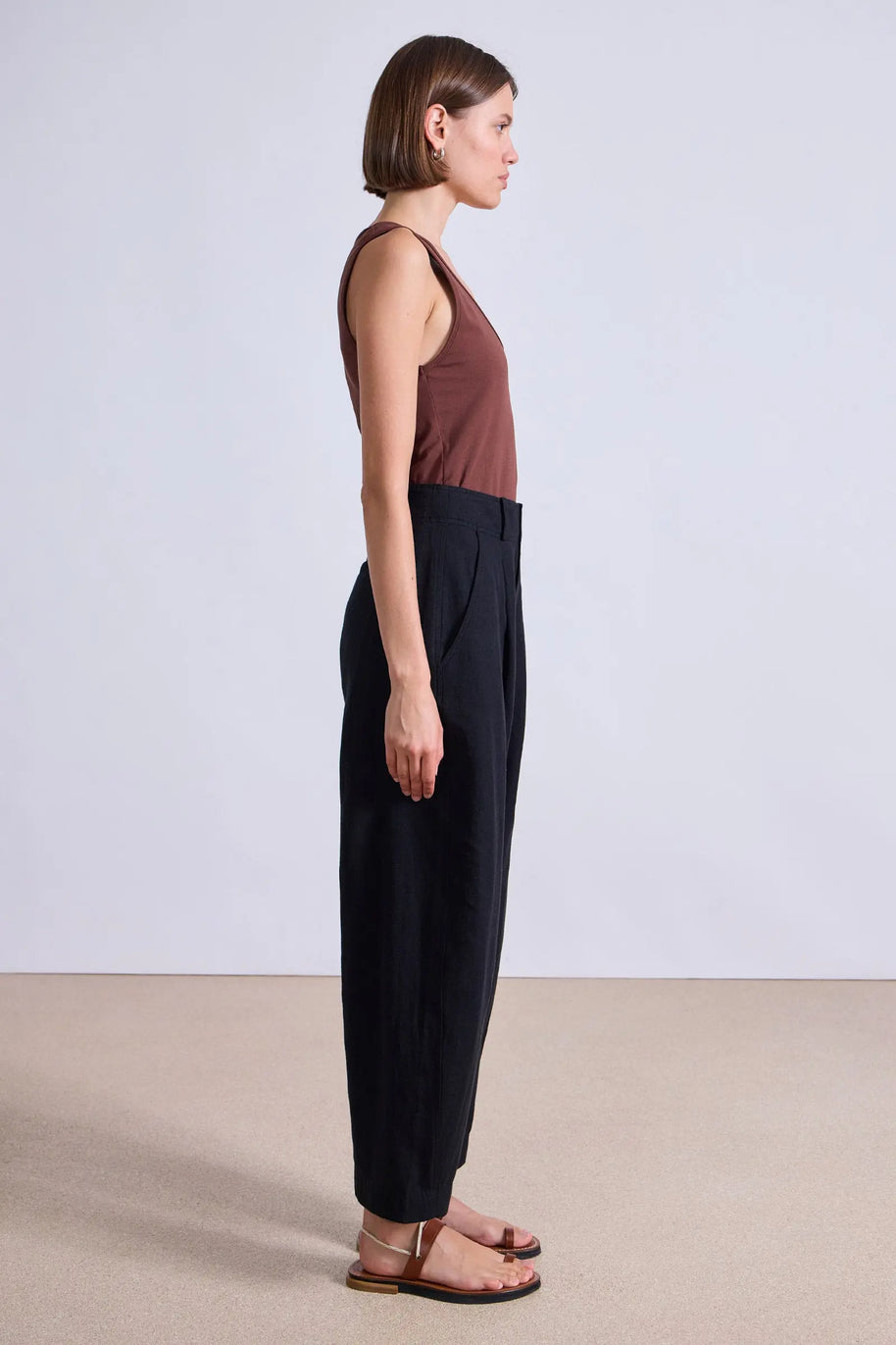 Apiece Apart Bari Crop Trouser 