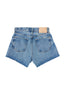 moussy vintage shorts - denim cutoff shorts - blue denim shorts - Japanese denim shorts - jean shorts - womens jean shorts 