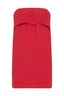 Posse Beryl Strapless Mini Dress - Red Mini Dress- Holiday Mini Dress- Strapless Mini Dress - Posse 