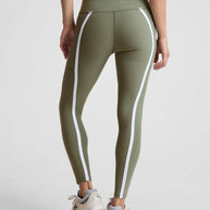 Spacedye New Moves High Waisted Midi Legging Sage 