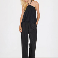 Deiji Ease Trouser in Black 