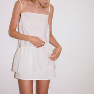 Deiji Studio Drawcurve Studio White Dress