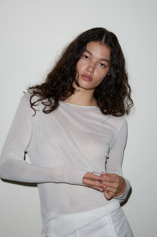 Deiji Studio Long Sleeve Knit Top 