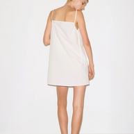 White Mini Dress Deiji Studio Drawcurve