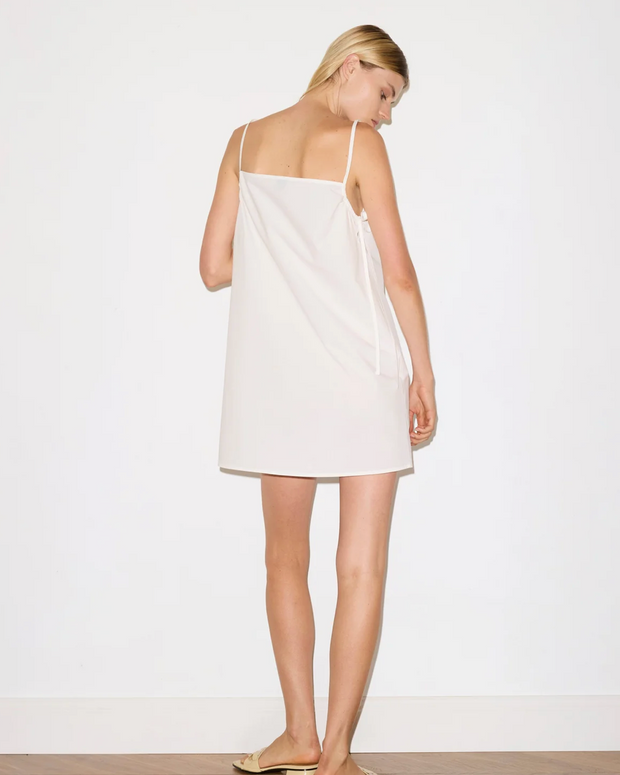 White Mini Dress Deiji Studio Drawcurve