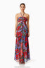 elliatt long dress thea cocktail dress multi -  cocktail multi colored floral maxi dress 