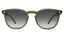 illesteva Eldridge sunglasses - olive grey sunglasses - green  sunglasses -round sunglasses