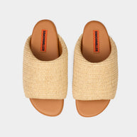 SIMONMILLER Simon Miller Bubble Raffia Slide Natural