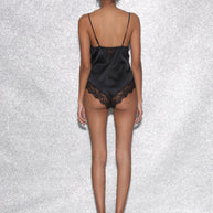 Venus lace and silk teddy from Fleur du Mal 