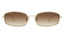 Illesteva flushing sunglasses - gold small sunglasses - illesteva 