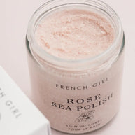 French Girl Rose Body Scrub - Hydrating Scrub - Rose Scrub 