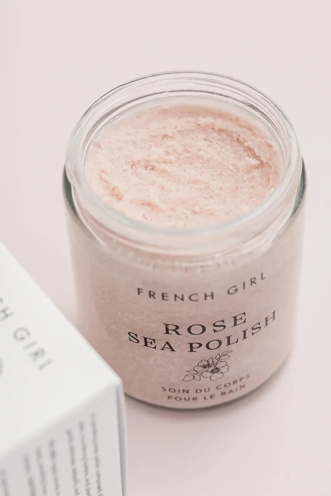 French Girl Rose Body Scrub - Hydrating Scrub - Rose Scrub 