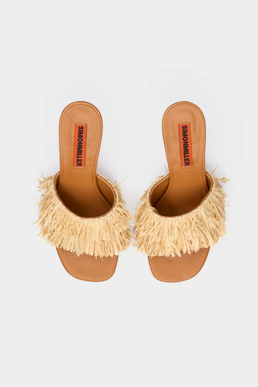 SIMONMILLER Simon Miller Fringe Playa Bamboo Heel