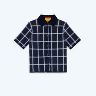 Guest in Residence Picnic Plaid Shirt Button Uo 