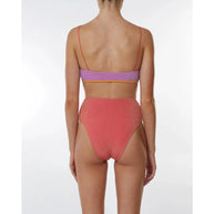 It's Now Cool Lurex High Waisted Bikini Bottom