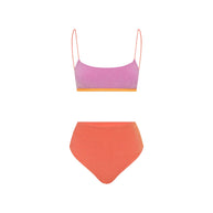 It's Now Cool Lurex High Waisted Bikini Bottom