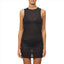 It's Now Cool - The Pop Dress - Sheer black bikini cover up dress