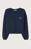 American Vintage Izubird Sweatshirt - Navy sweatshirt set 