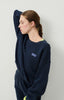 American Vintage Izubird Sweatshirt - Navy sweatshirt set 