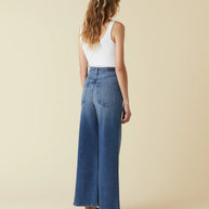 Le Jean Virgina Wide Leg Ankle Jean Laurel Canyon 