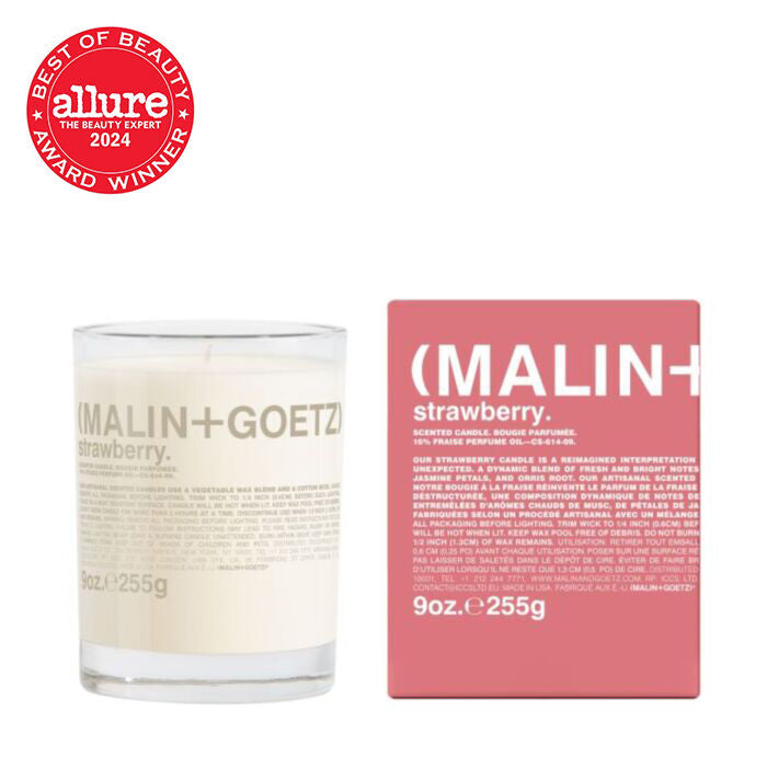 Malin + Goetz Strawberry Candle Malen and Goetz