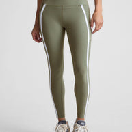 Spacedye New Moves High Waisted Midi Legging Sage 