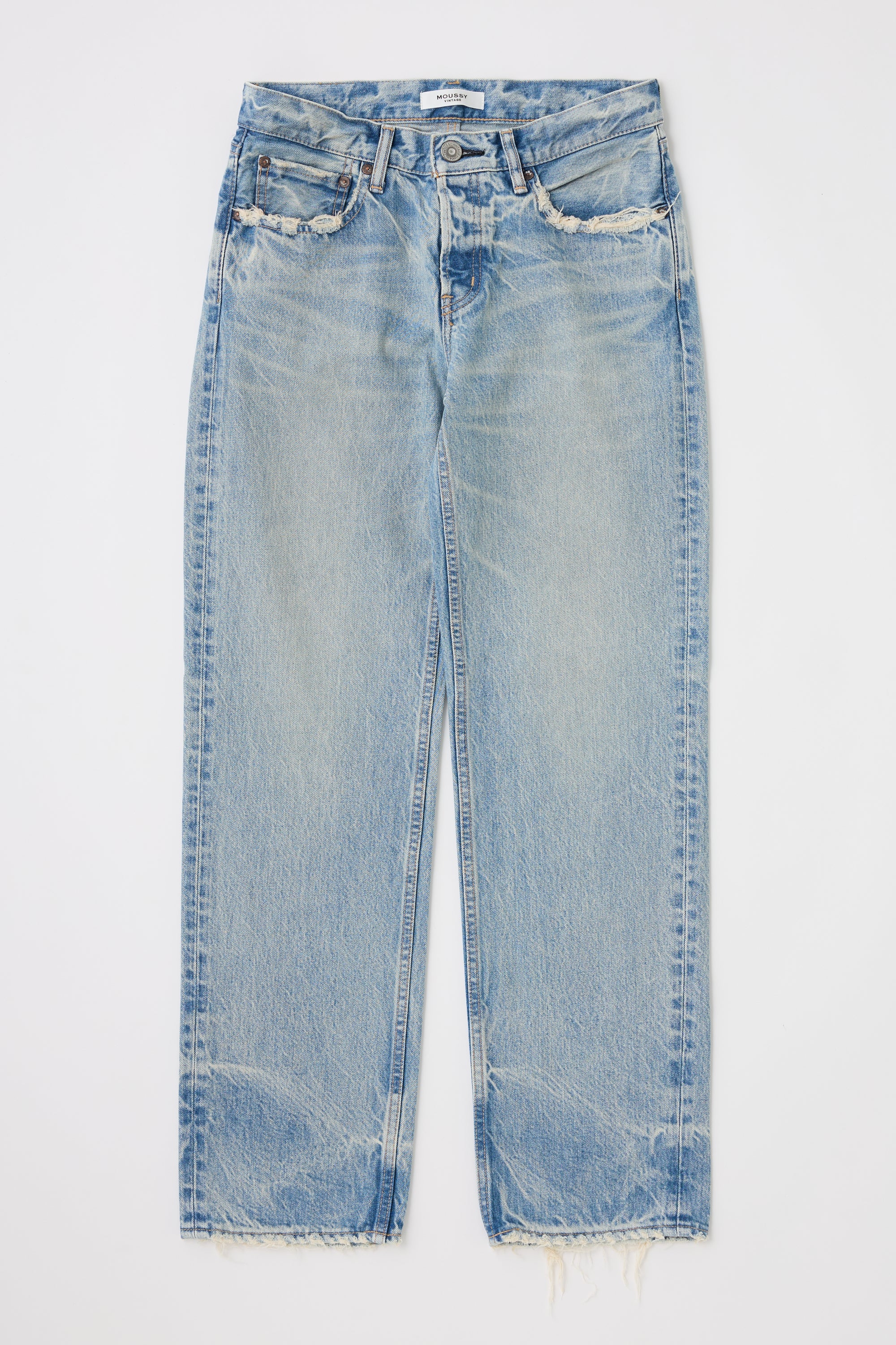 Moussy Vintage Wildwood Straight Low Jeans 