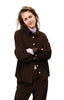 american vintage padow vintage brownie Long sleeve buttoned collar oversized shirt