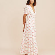 Posse Paloma Dress Petite Polka Dot 