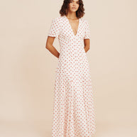 Posse Paloma Dress Petite Polka Dot 