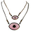 Mini Evil Eye Necklace - Patricia Arango x Room Eight Studio