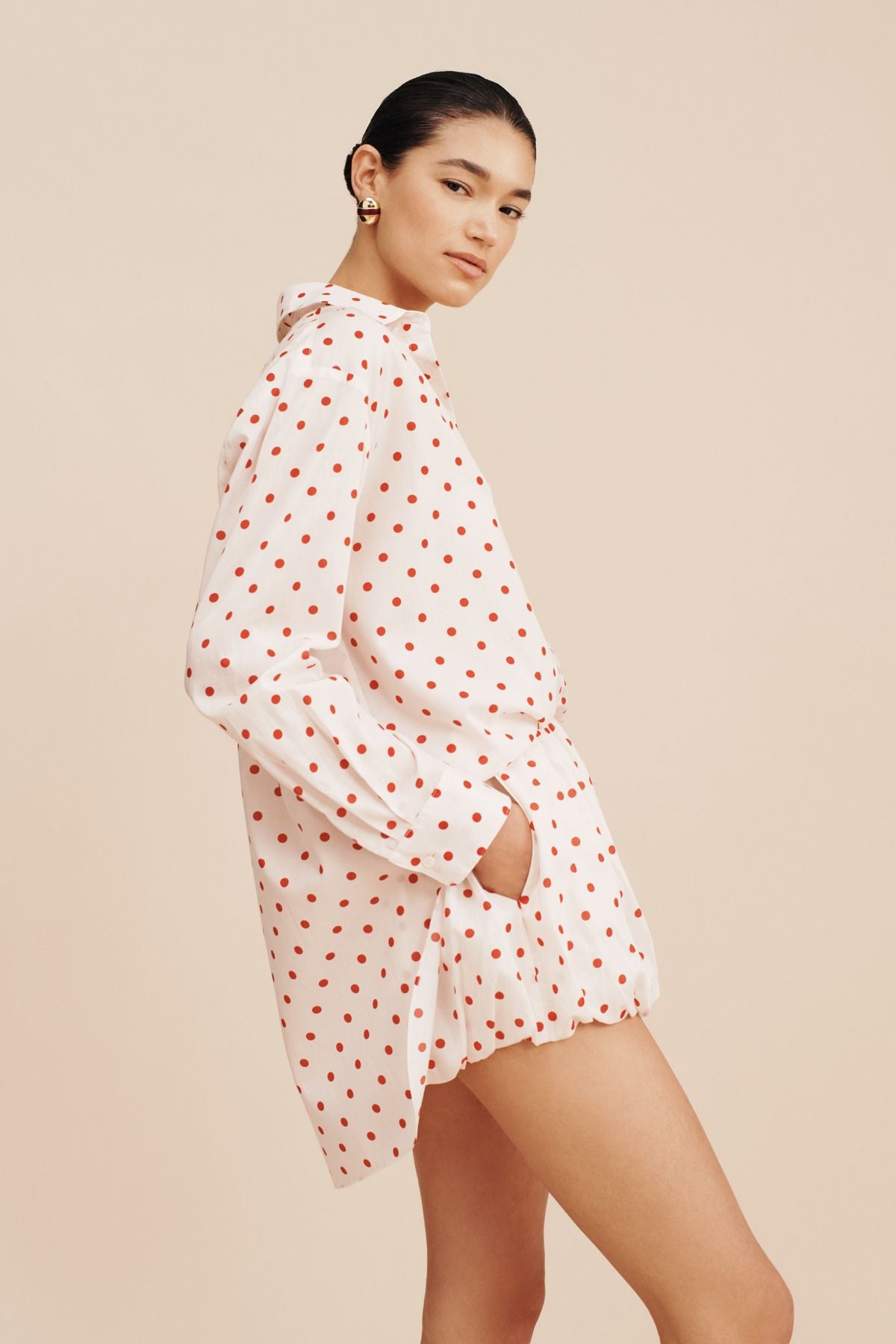 Posse Aurelia Short Petite Polka Dot 