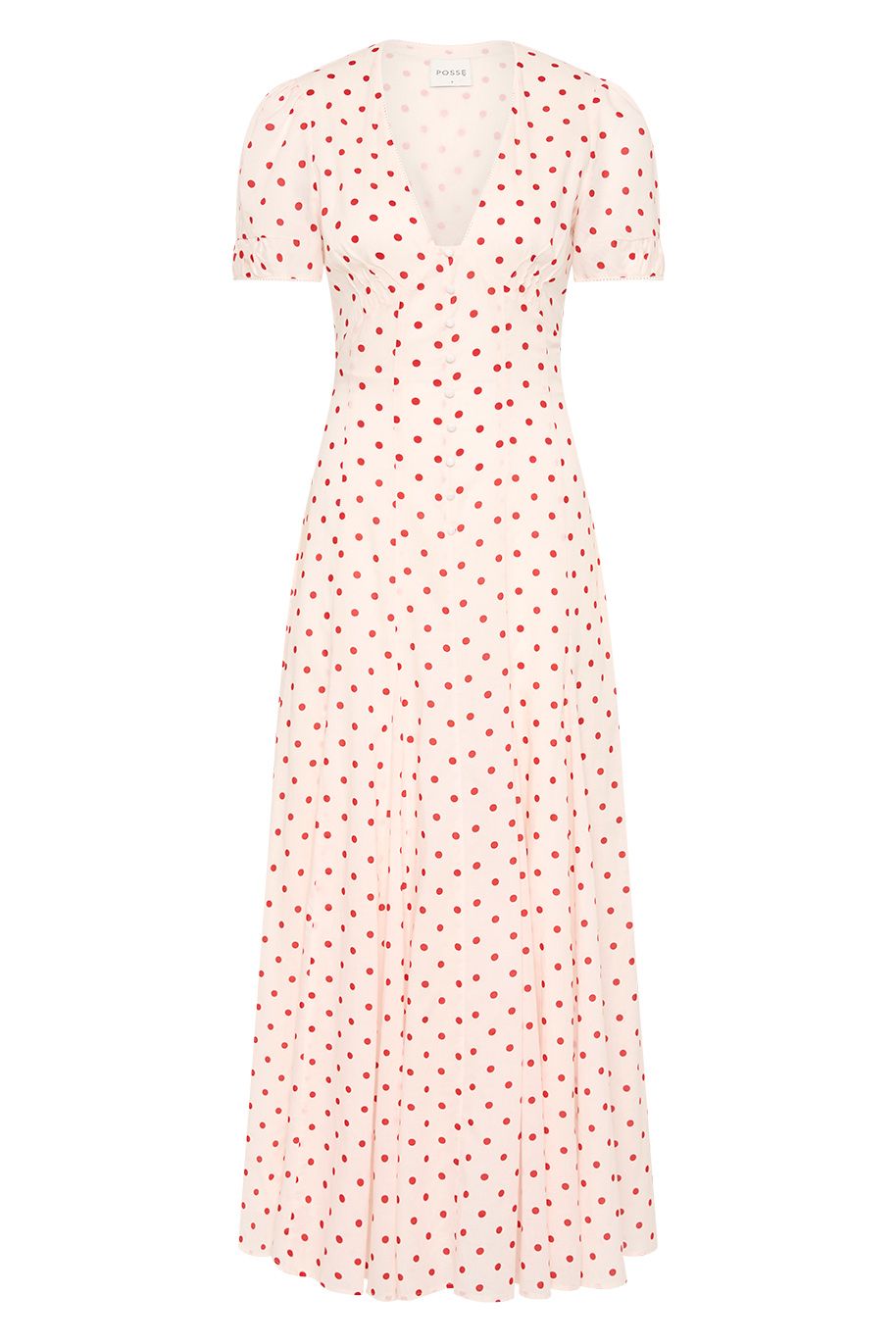 Posse Paloma Dress Petite Polka Dot 