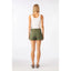 Green shorts- Amo Denim - Rebecca Shorts