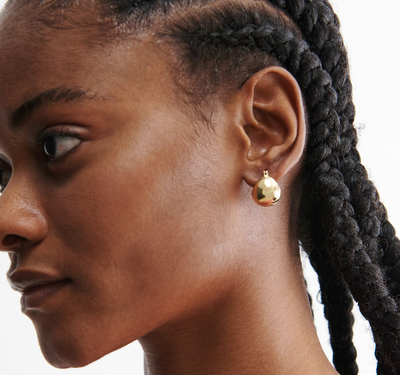 Rachel Comey Baby Keep Hoop, Gold Baby Hoops, Gold Everyday Hoops, Rachel Comey Jewelry 