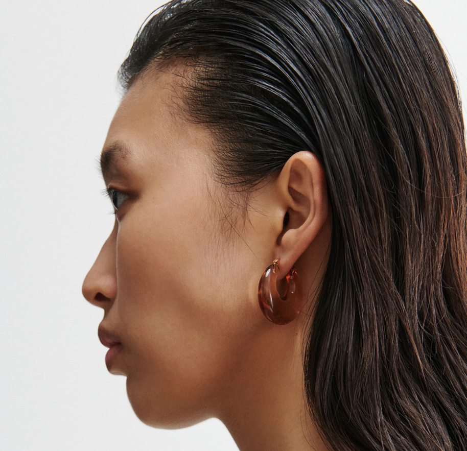 Rachel Comey Grass Earrings Hoop Earrings 