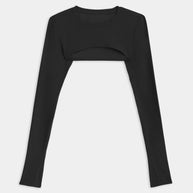 Splits59 Amelia Airweight Lite Shrug Black