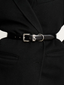 Dehanche Jolinard Belt in Black and Silver 