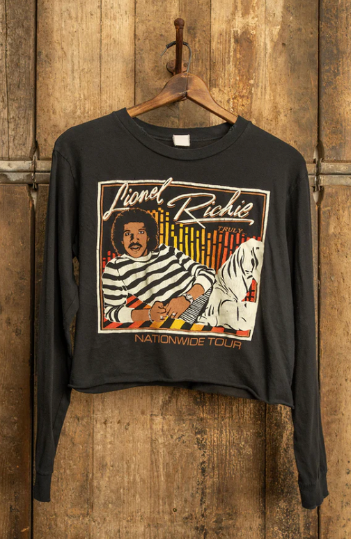 Lionel Richie Crop Long Sleeve