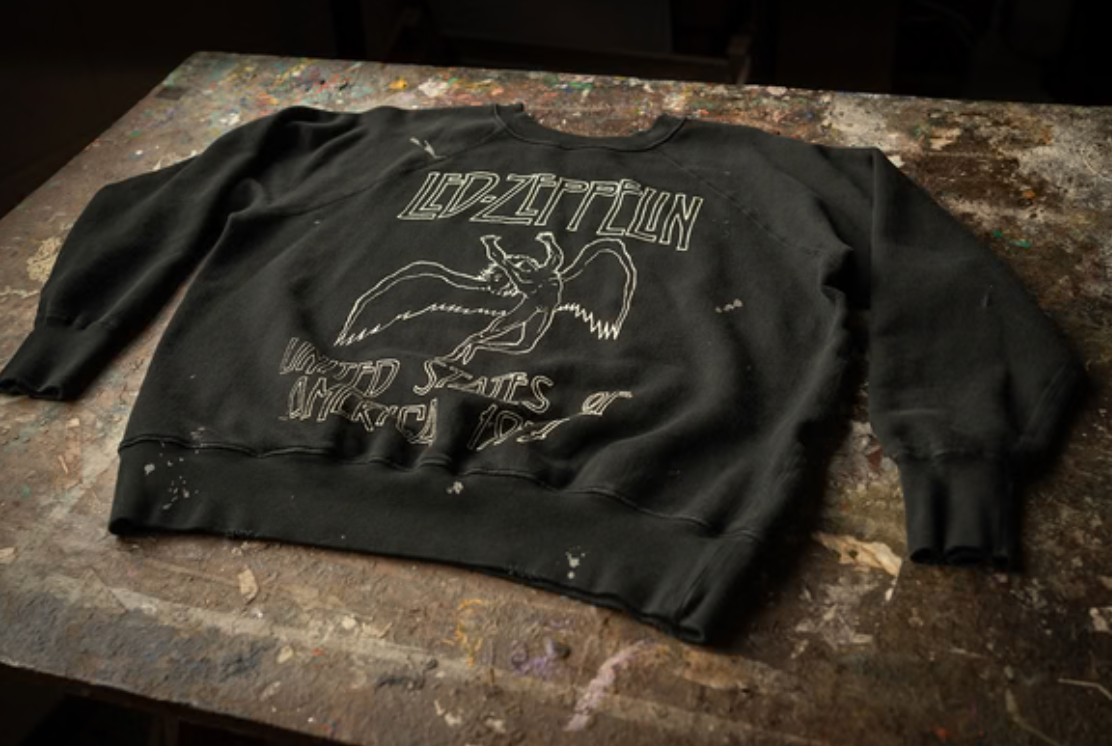 Led Zepplin Shrunken Sweatshirt