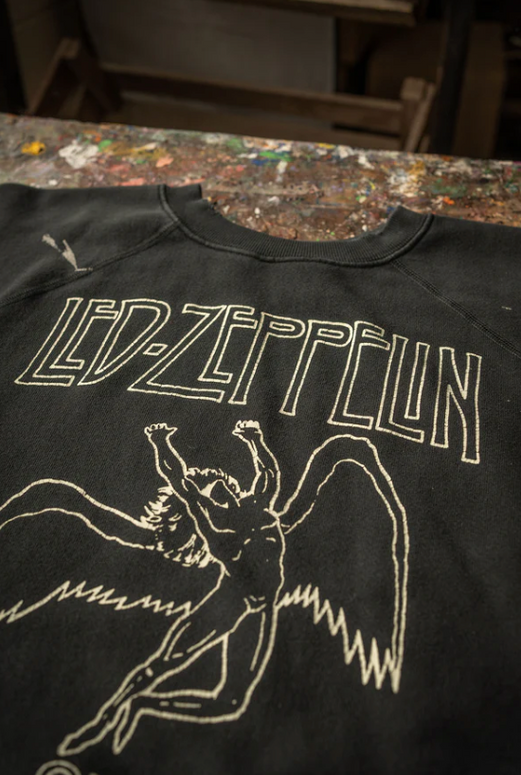 Led Zepplin Shrunken Sweatshirt