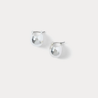 Rachel Comey Baby Keel Hoop Silver, Rachel Comey Earrings, Small Silver Hoops, Silver Huggies 